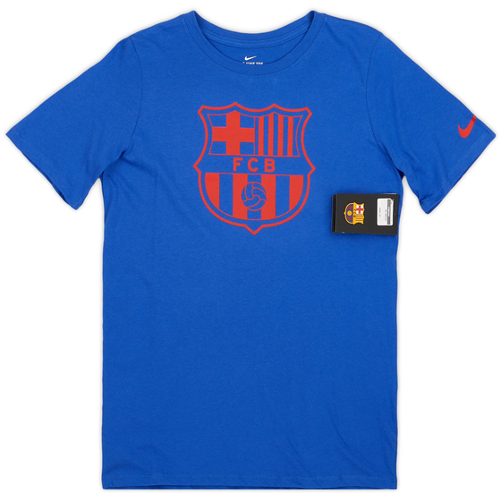 2017-18 Barcelona Nike Crest Tee (KIDS)