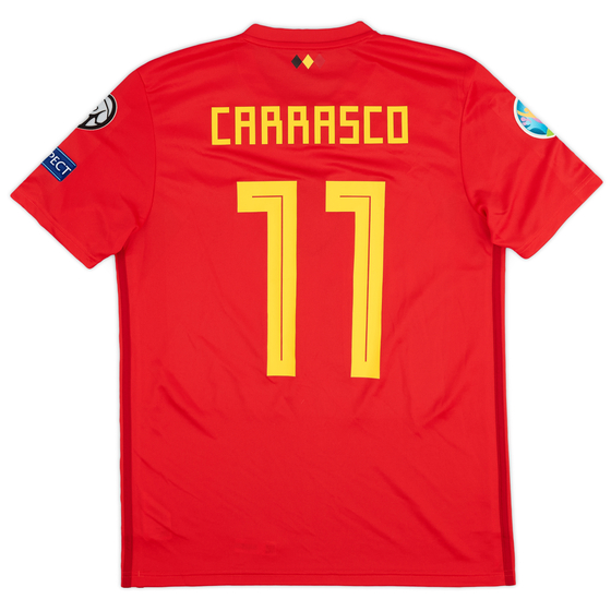 2018-19 Belgium Home Shirt Carrasco #11 - 9/10 - (M)