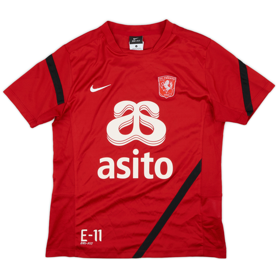 2012-13 FC Twente Nike Player Issue Training Shirt E-11 - 8/10 - (L.Boys)