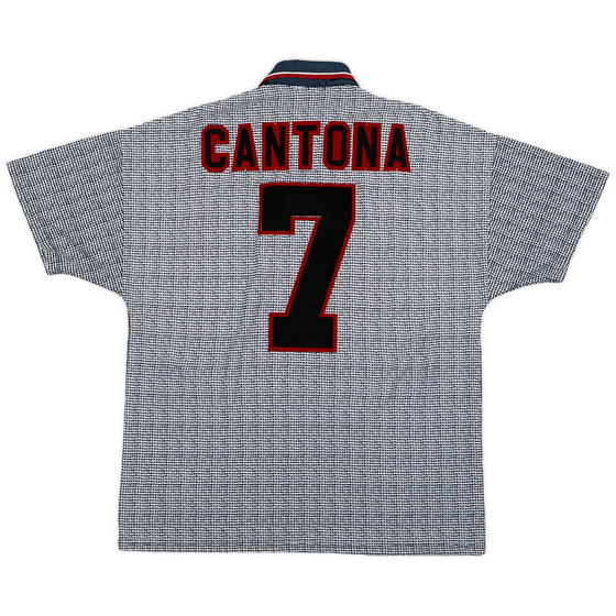 1995-96 Manchester United Away Shirt Cantona #7 - 9/10 - (L)