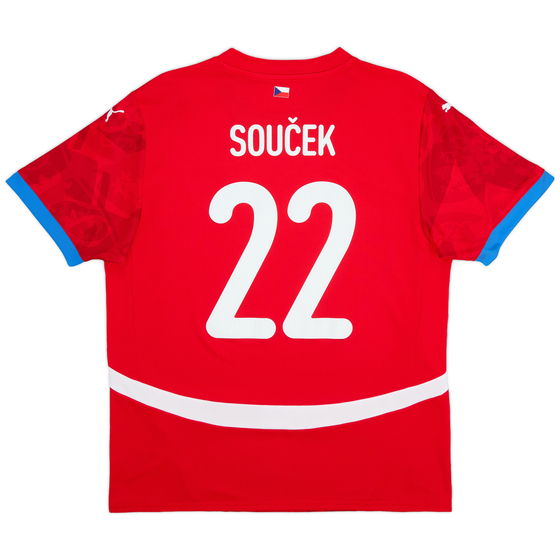 2024-25 Czech Republic Home Shirt Soucek #22