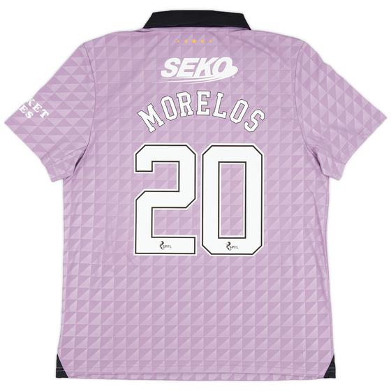 2021-22 Rangers '150 Years Anniversary' Third Shirt Morelos #20 (L)