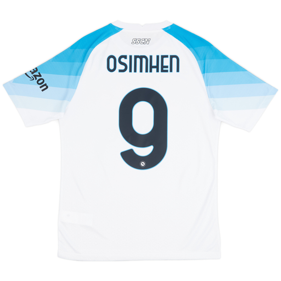 2022-23 Napoli Authentic Away Shirt Osimhen #9
