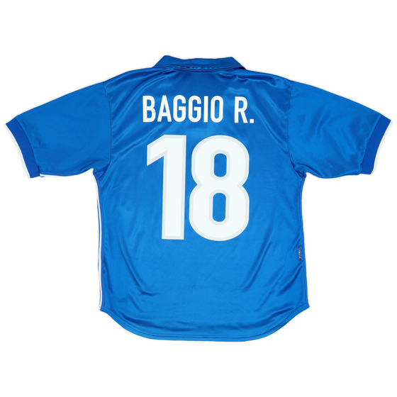 1997-98 Italy Home Shirt Baggio R. #18 - 9/10 - (S)