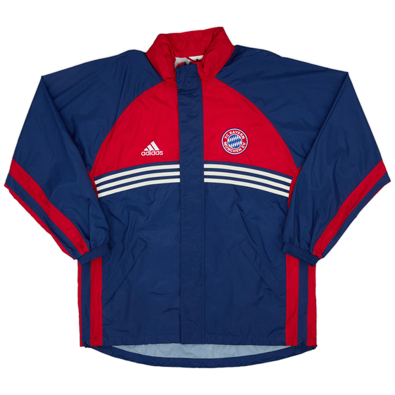 1998-00 Bayern Munich adidas Hooded Rain Jacket - 9/10 - (L)