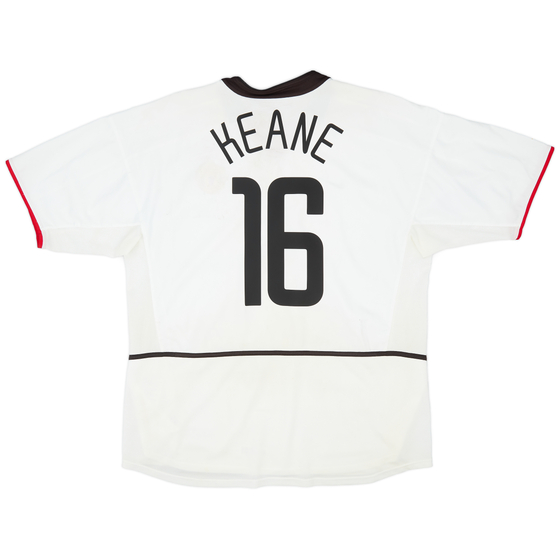 2002-03 Manchester United Away Shirt Keane #16 - 6/10 - (L)