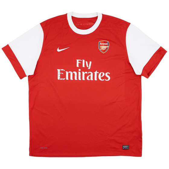 2010-11 Arsenal Home Shirt - 5/10 - (XXL)