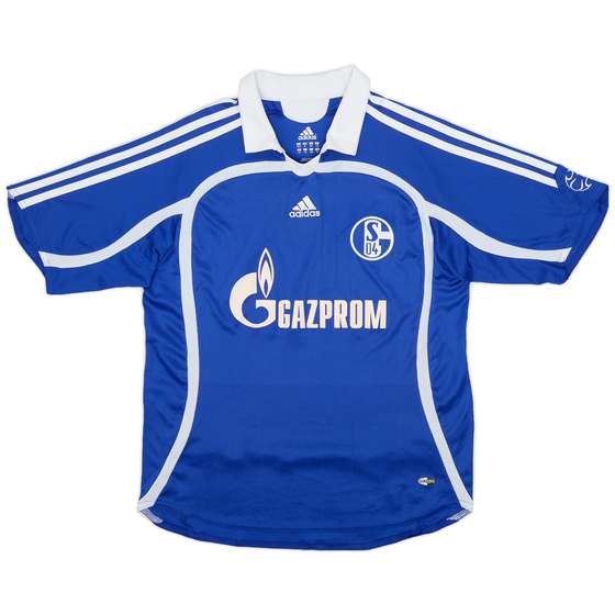 2007-08 Schalke Home Shirt - 9/10 - (M.Boys)