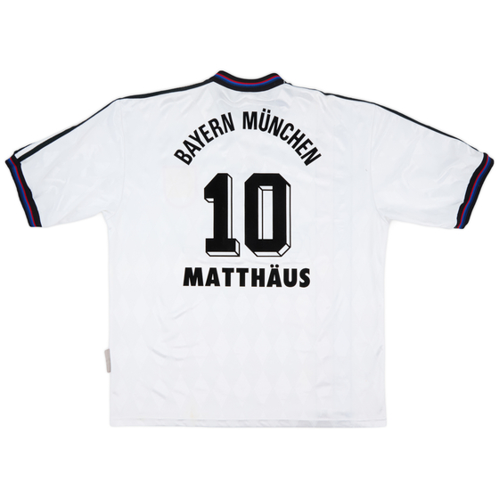 1996-98 Bayern Munich Away Shirt Matthaus #10 - 7/10 - (XL)