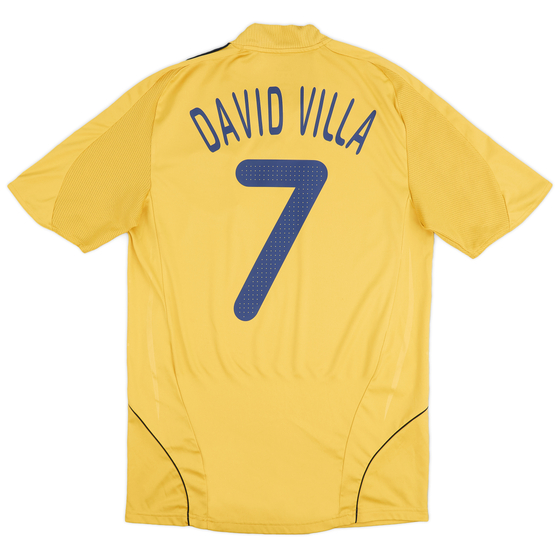 2008-10 Spain Away Shirt David Villa #7 - 8/10 - (M)