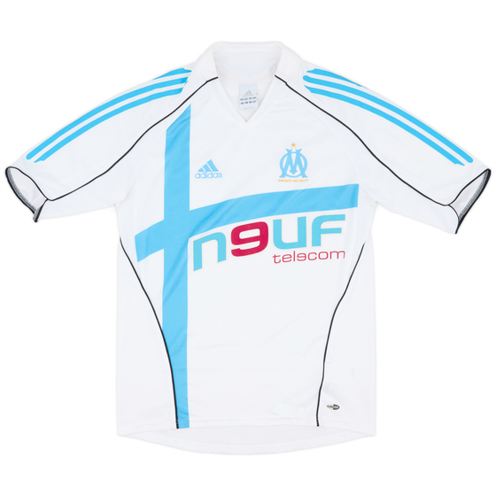 2005-06 Olympique Marseille Home Shirt - 8/10 - (S)