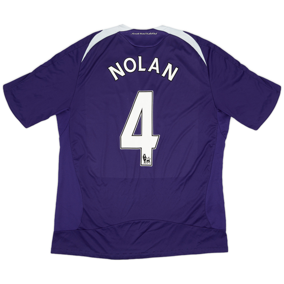 2008-09 Newcastle Away Shirt Nolan #4 - 7/10 - (XL)
