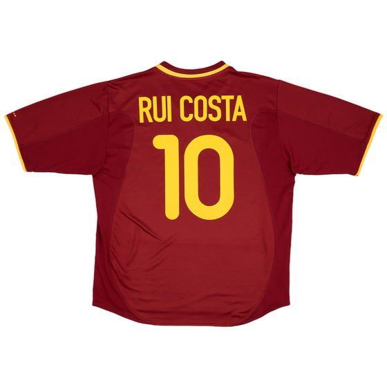 2000-02 Portugal Home Shirt Rui Costa #10 - 9/10 - (L)