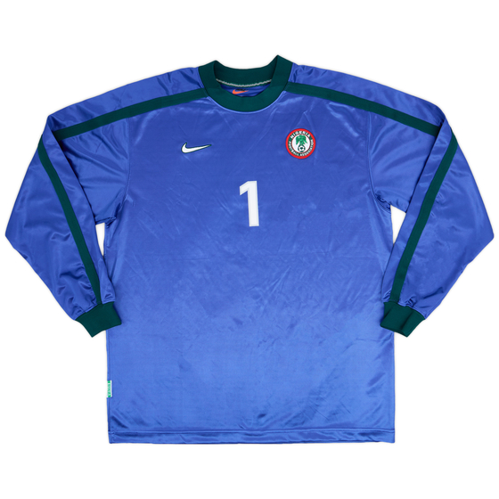 1998-00 Nigeria Player Issue GK Shirt #1 - 7/10 - (XL)
