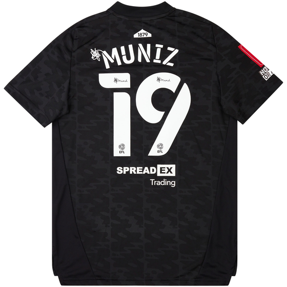 2021-22 Fulham Match Worn FA Cup Away Shirt Muniz #19 (v Man City)
