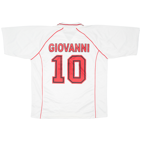 1999-00 Olympiakos Away Shirt Giovanni #10 - 9/10 - (L)