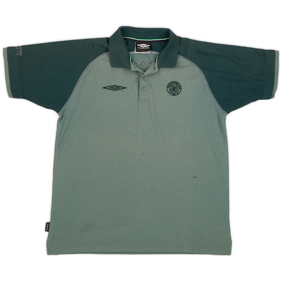 2002-03 Celtic Umbro Polo Shirt - 8/10 - (L)
