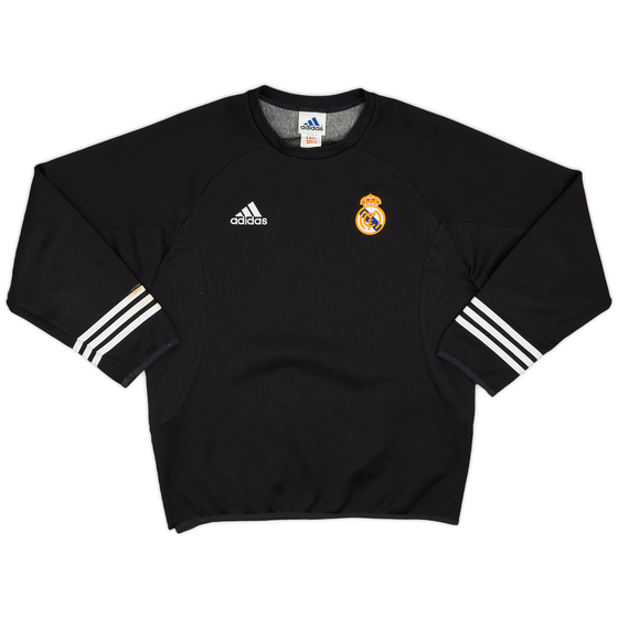 2001-02 Real Madrid adidas Centenary Sweat Top - 9/10 - (S)