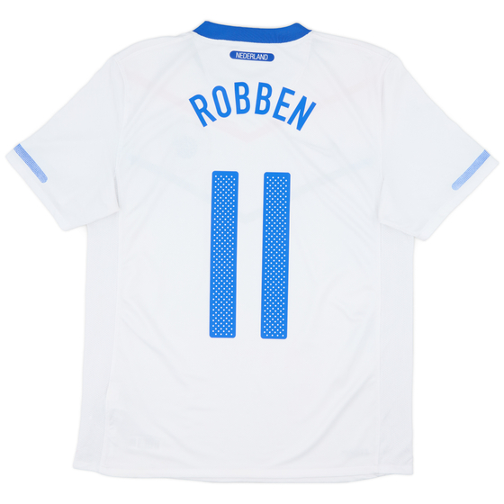 2010-11 Netherlands Away Shirt Robben #11 - 6/10 - (M)
