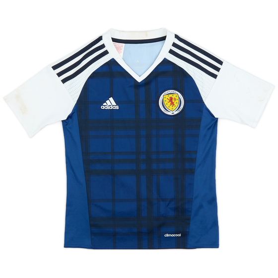 2015-17 Scotland Home Shirt - 5/10 - (M.Boys)
