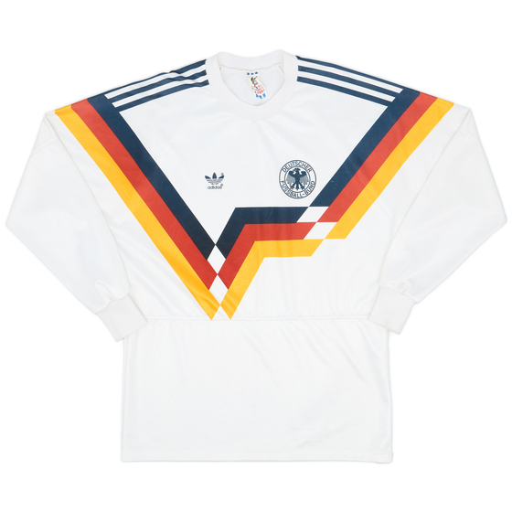1988-90 West Germany Home L/S Shirt - 8/10 - (M)