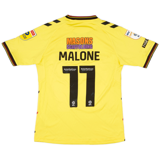 2022-23 Millwall Match Worn Away Shirt Malone #11