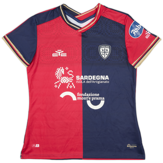 2022-23 Cagliari Home Shirt - 9/10 - (Women's L)