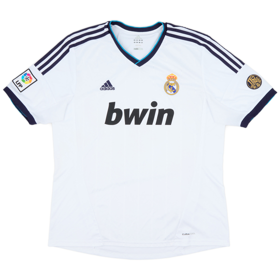 2012-13 Real Madrid Home Shirt - 9/10 - (XL)