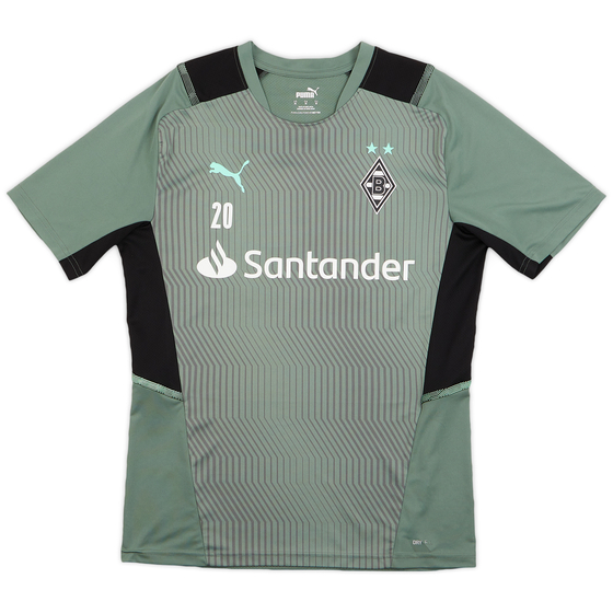 2020-21 Borussia Monchengladbach Player Issue Puma Training Shirt #20 - 9/10 - (M)