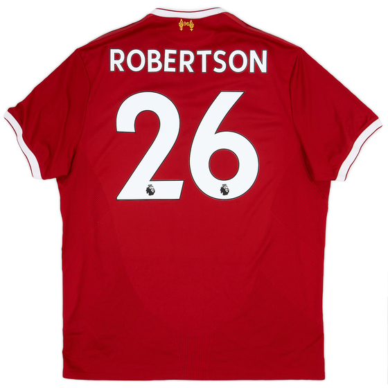 2017-18 Liverpool 125 Years Home Shirt Robertson #26 - 8/10 - (XL)