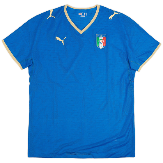 2007-08 Italy Player Issue Home Shirt - 8/10 - (XL)