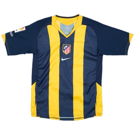 2005-06 Atletico Madrid Away Shirt - 9/10 - (L.Boys)