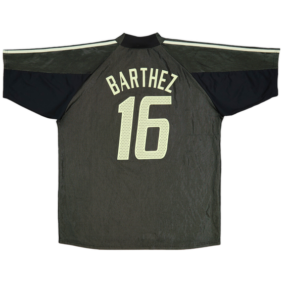 2002-04 France GK S/S Shirt Barthez #16 - 9/10 - (XL)