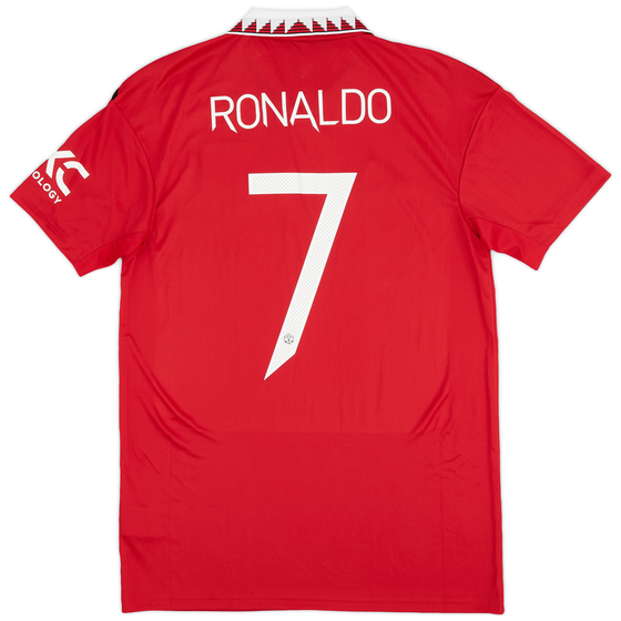 2022-23 Manchester United Home Shirt Ronaldo #7 (M)