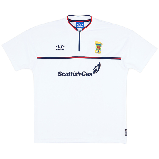 1998-99 Scotland Umbro Training Shirt - 8/10 - (XL)