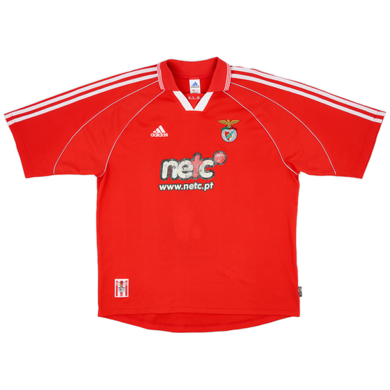2001-02 Benfica Home Shirt - 4/10 - (XL)