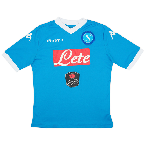2015-16 Napoli Basic Home Shirt - 7/10 - (M)