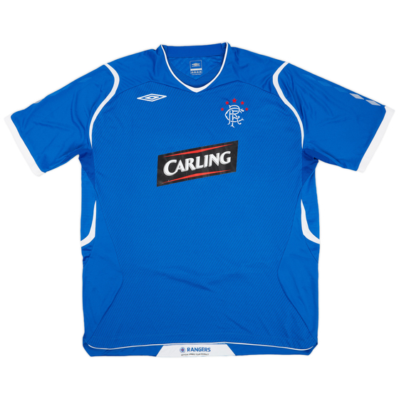 2008-09 Rangers Home Shirt - 6/10 - (XXL)