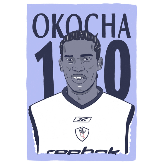 2001-03 Bolton Okocha #10 Premier League Icons Poster/Print