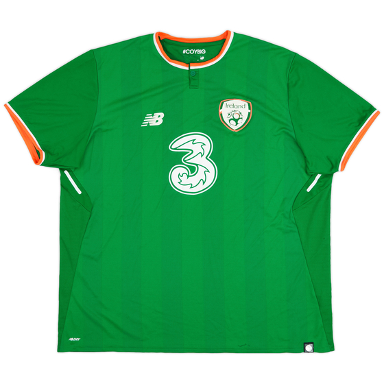 2017-18 Ireland Home Shirt - 7/10 - (XXL)