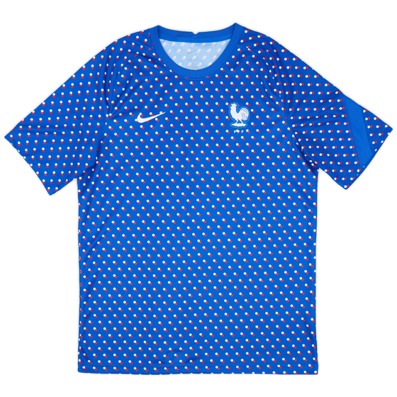 2022-23 France Nike Pre-Match Training Shirt - 10/10 - (L)