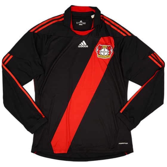 2010-11 Bayer Leverkusen Player Issue Home L/S Shirt - 9/10 - (XL)