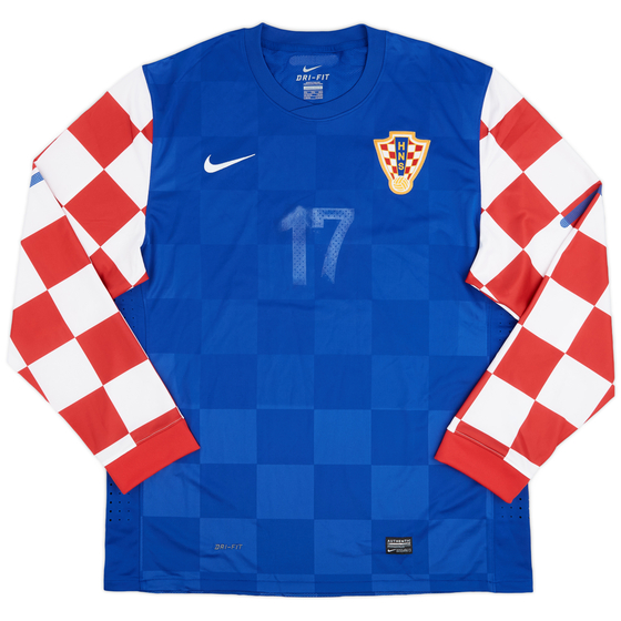 2010-12 Croatia Player Issue Away L/S Shirt #17 - 4/10 - (XXL)