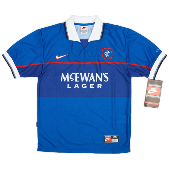 1997-99 Rangers Home Shirt (XS)