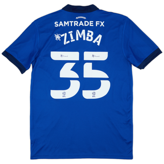 2021-22 Cardiff Match Issue Home Shirt Zimba #35