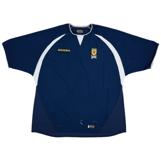 2003-05 Scotland Home Shirt - 5/10 - (XXL)