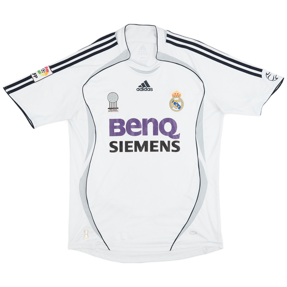 2006-07 Real Madrid Home Shirt - 7/10 - (M)