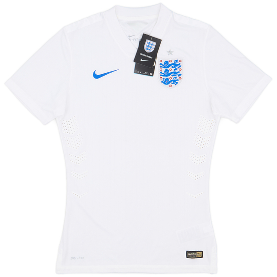 2014-15 England Player Issue Home Shirt (S)