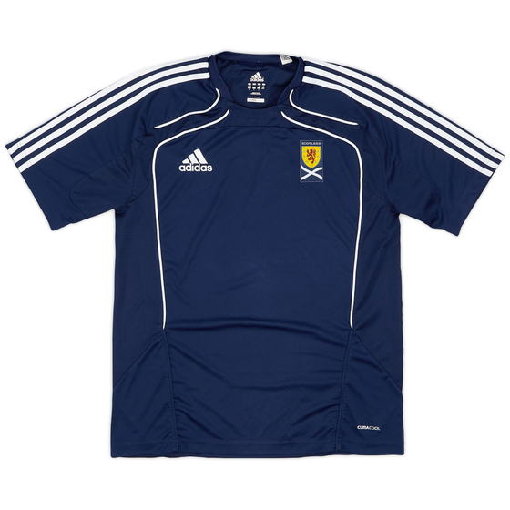 2010-11 Scotland adidas Training Shirt - 9/10 - (M)