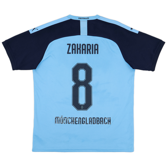 2019-20 Borussia Monchengladbach Away Shirt Zakaria #8 - 6/10 - (L)